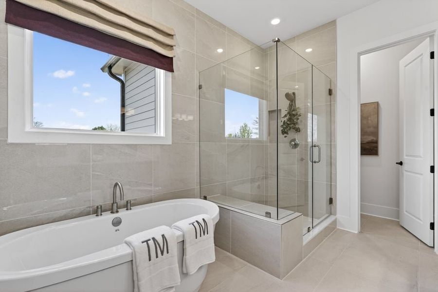Furnished interior view inside a new home in Wayt Farm, Cumming (Image 13).