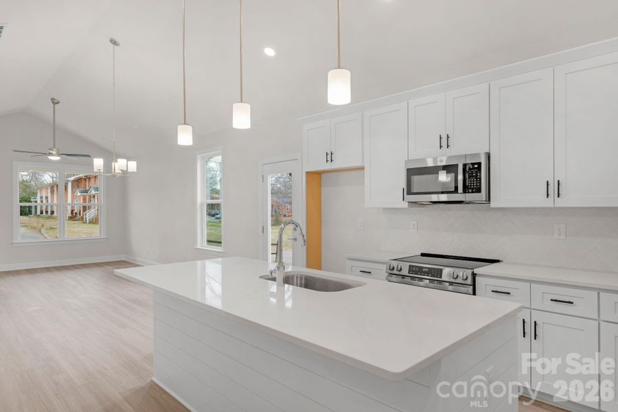 Furnished interior view inside a new home in , Monroe (Image 7).