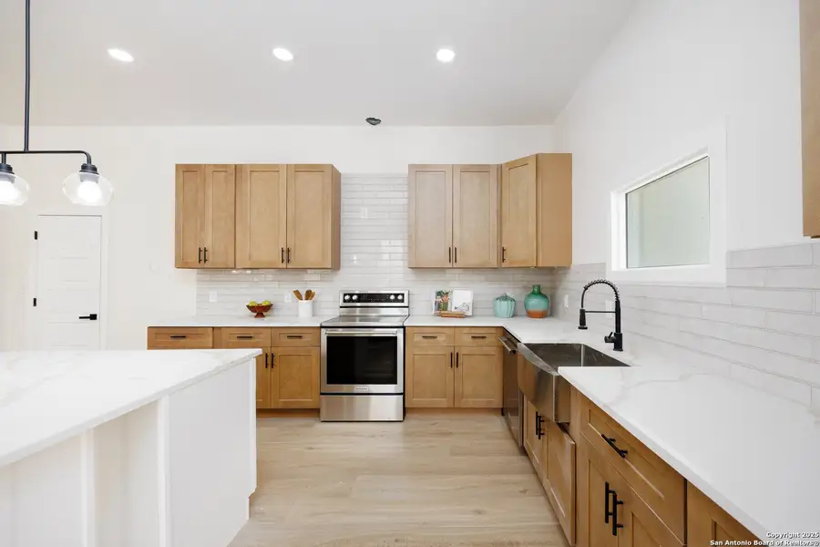 Furnished interior view inside a new home in , Blanco (Image 9). Furnished interior view inside a new home in , Blanco (Image 9).