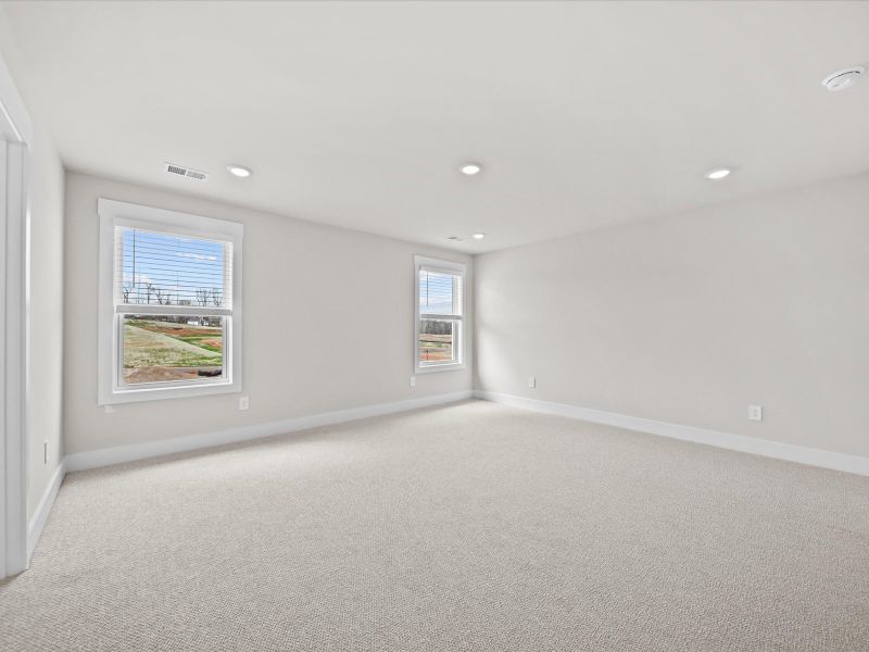 Spacious, unfurnished interior of a new home in Ashby Woods, Boiling Springs (Image 17). Spacious, unfurnished interior of a new home in Ashby Woods, Boiling Springs (Image 17).