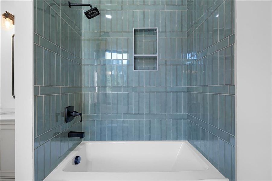 Close-up of interior finishes inside a home in , Atlanta (Image 23).