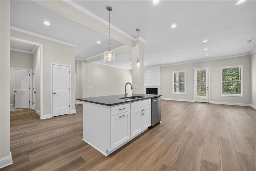 Furnished interior view inside a new home in , Loganville (Image 6).