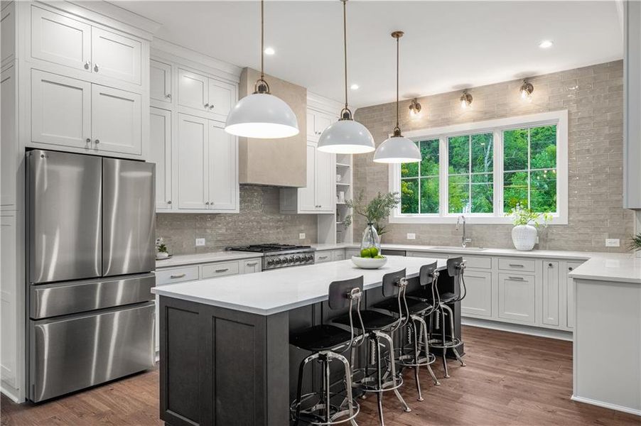 Furnished interior view inside a new home in , Powder Springs (Image 10).