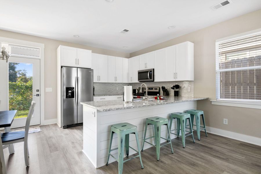 Furnished interior view inside a new home in , North Charleston (Image 14).