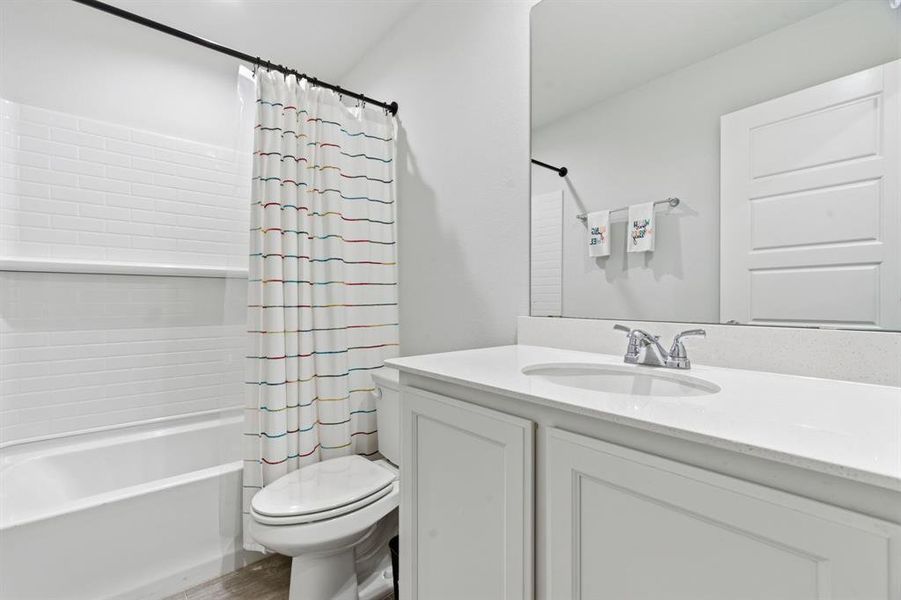 Furnished interior view inside a new home in , Azle (Image 19).