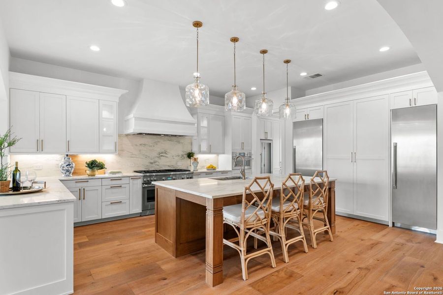 Furnished interior view inside a new home in , Terrell Hills (Image 19).