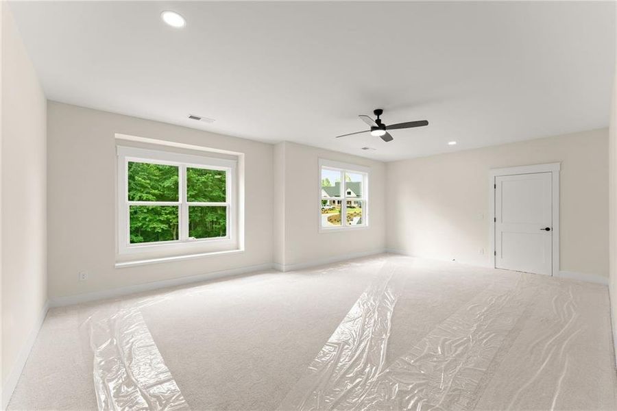 Spacious, unfurnished interior of a new home in , Hoschton (Image 44).