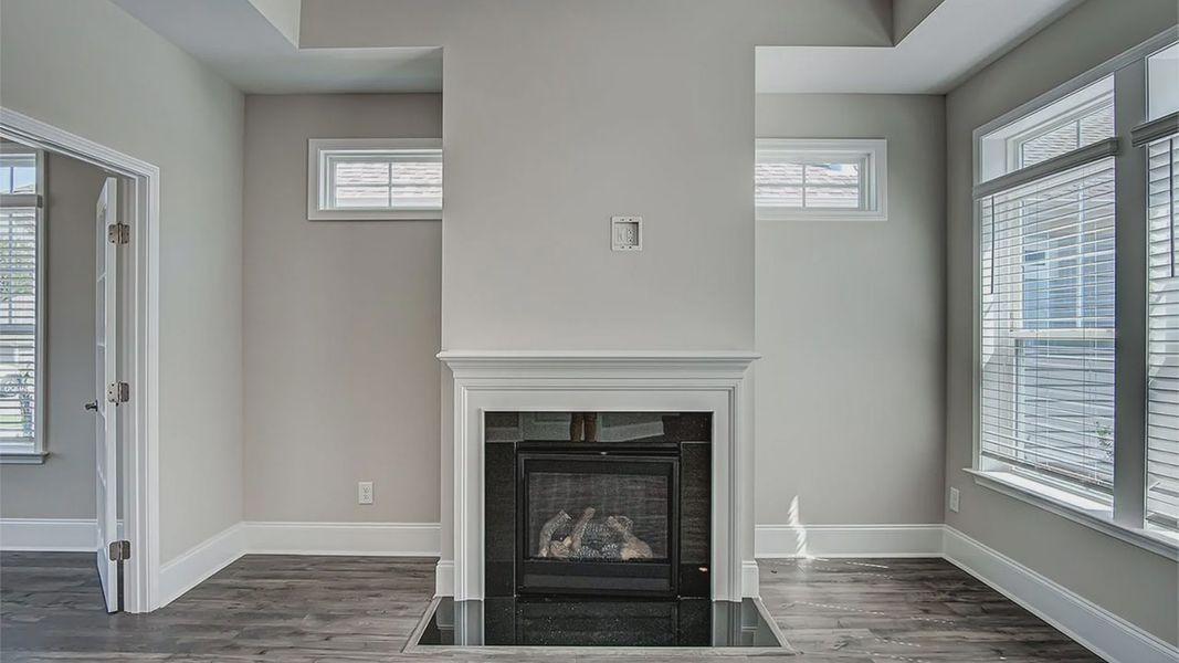 Representative unfurnished interior of a home built from the Palazzo Craftsman by Epcon Communities in The Cottages at 78 North, Sanford (Image 15). Representative unfurnished interior of a home built from the Palazzo Craftsman by Epcon Communities in The Cottages at 78 North, Sanford (Image 15).