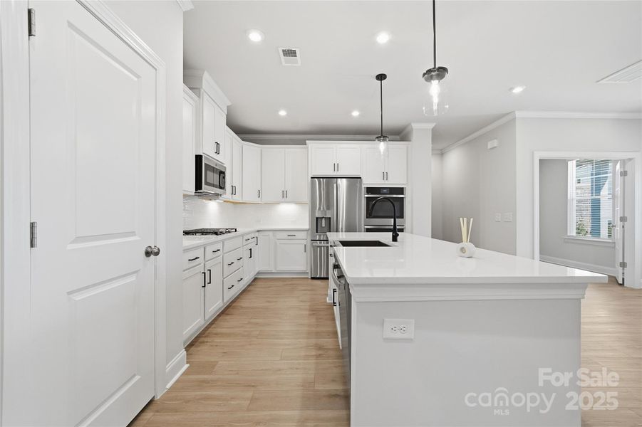 Furnished interior view inside a new home in Tillery at Wilson Farms, Fort Mill (Image 16).