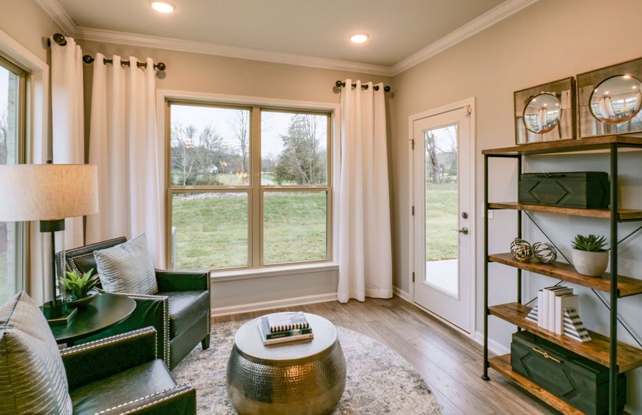 Representative furnished interior of a home built from the Continental by Pulte Homes in Independence at Carter's Station, Columbia (Image 20).