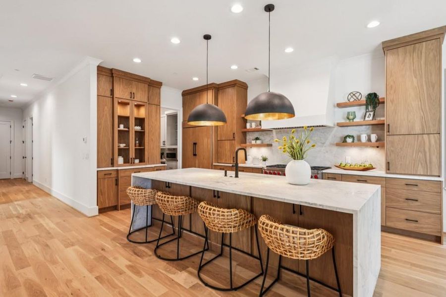 Furnished interior view inside a new home in , Marietta (Image 10).