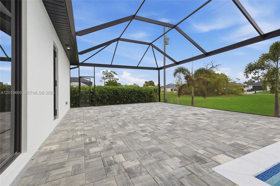 Exterior details and patio area of a home in , Cape Coral (Image 32).