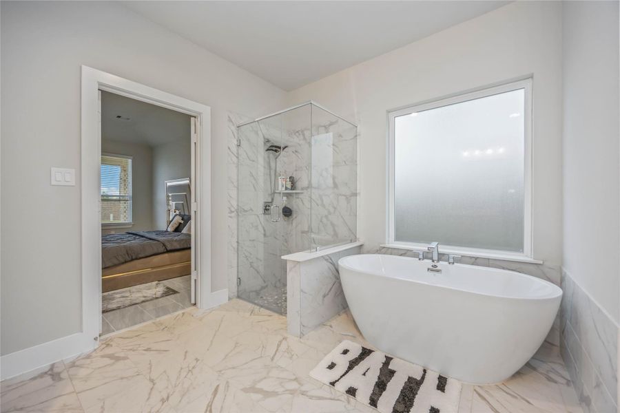 Furnished interior view inside a new home in Briarwood Crossing, Rosenberg (Image 14).