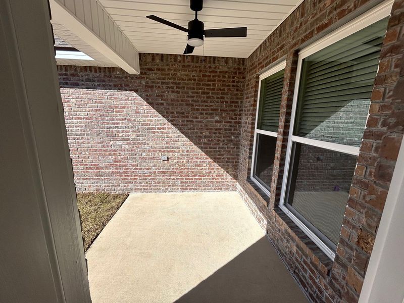 Exterior details and patio area of a home in Natureview, Freeport (Image 3).