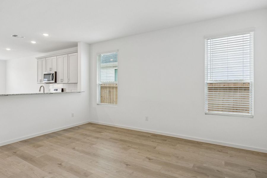 MODEL HOME images may NOT be consistent with the finished product.