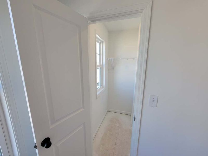 Bedroom Three Walk-in Closet Construction Progress