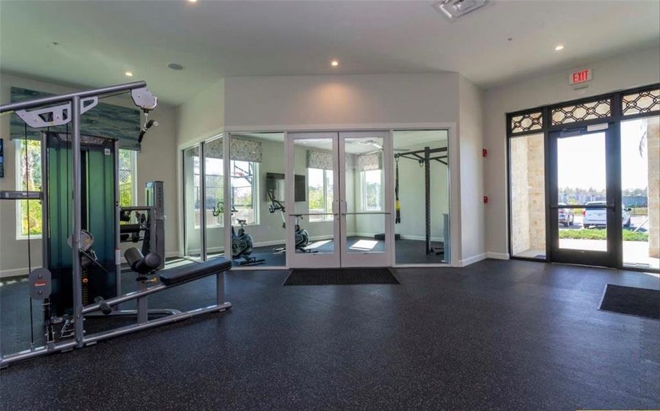 Furnished interior view inside a new home in , Kissimmee (Image 19).