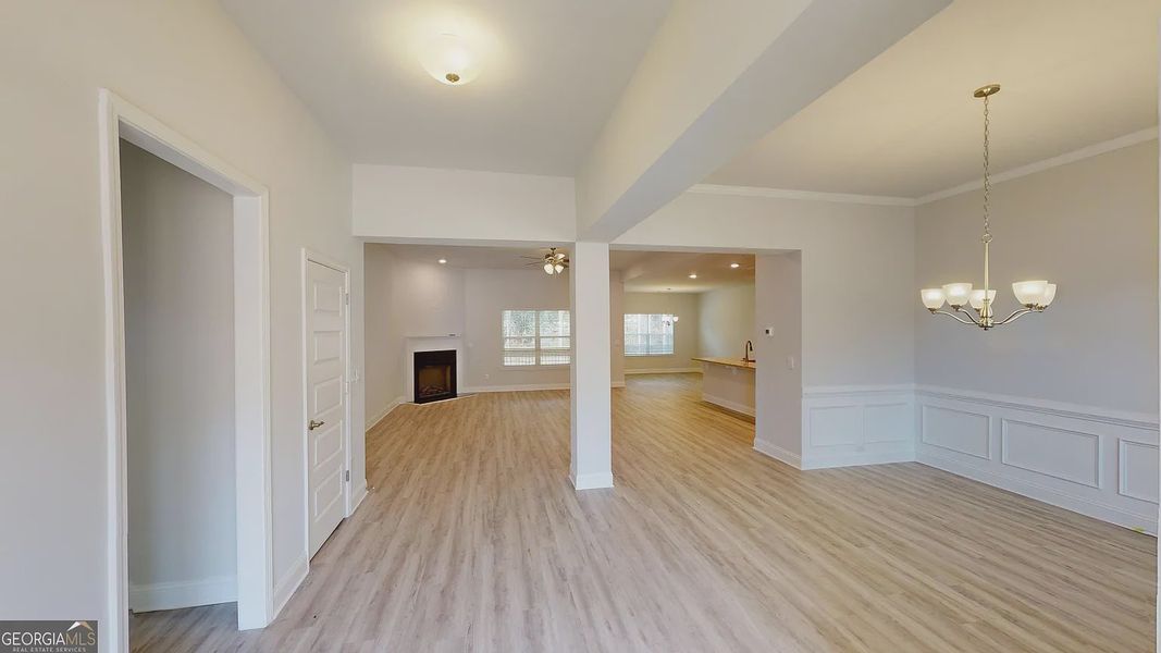Spacious, unfurnished interior of a new home in Holliday Pass, Griffin (Image 7). Spacious, unfurnished interior of a new home in Holliday Pass, Griffin (Image 7).