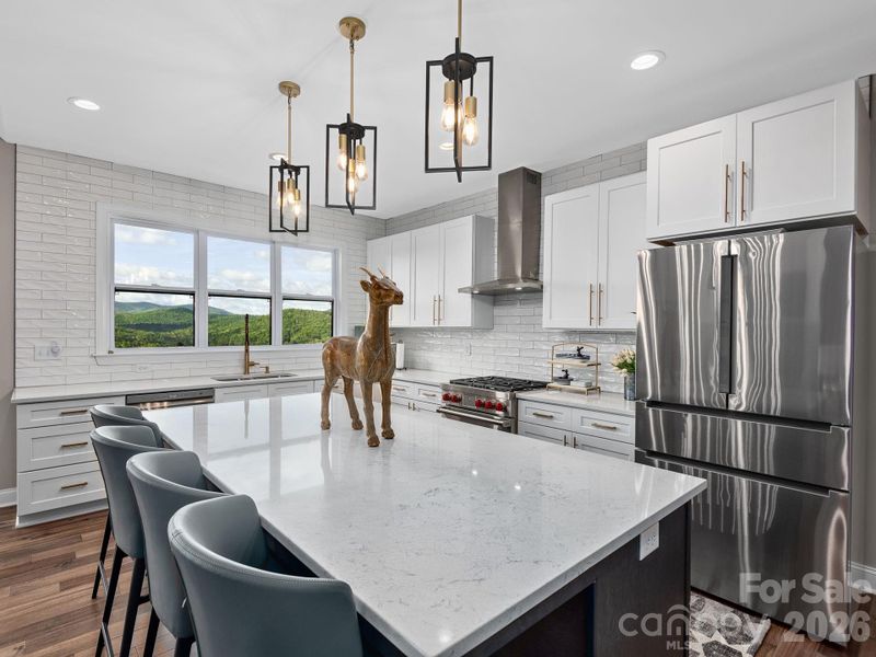 Furnished interior view inside a new home in , Hendersonville (Image 7).