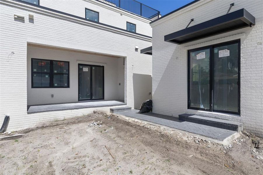 Exterior details and patio area of a home in , Tampa (Image 16). Exterior details and patio area of a home in , Tampa (Image 16).