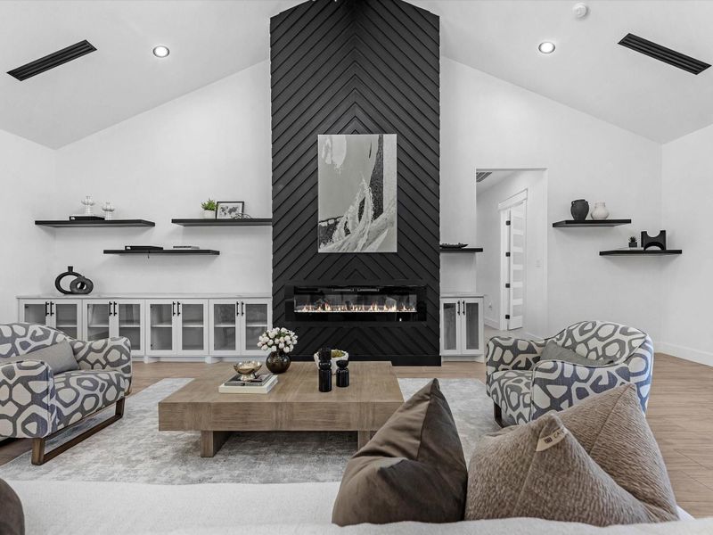 Furnished interior view inside a new home in , Dayton (Image 4).