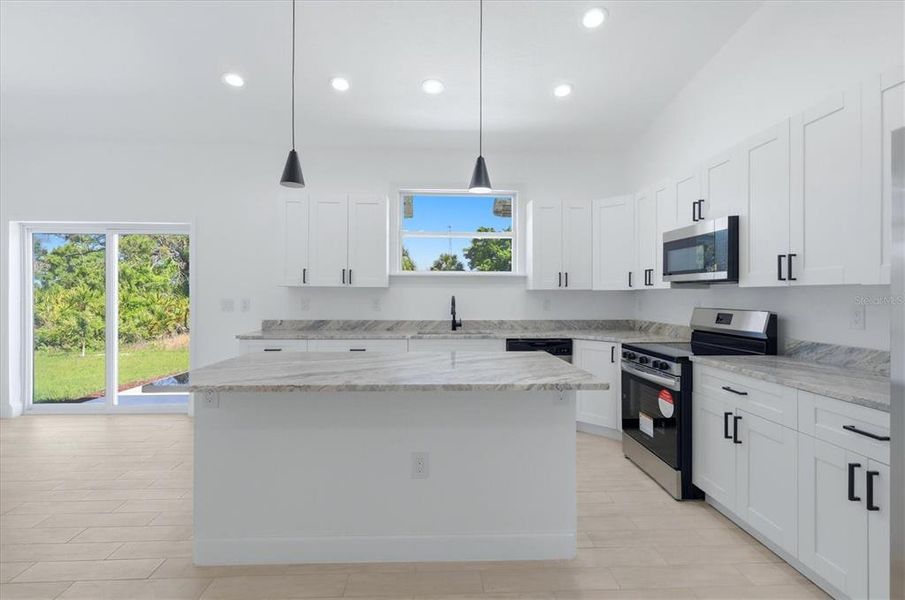 Furnished interior view inside a new home in , Placida (Image 7).