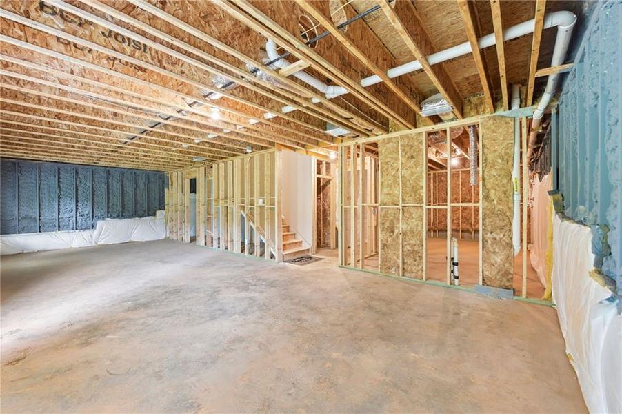 In-progress construction of a new home in Martin Springs - Estate Series, Lawrenceville, GA (Image 55). In-progress construction of a new home in Martin Springs - Estate Series, Lawrenceville, GA (Image 55).