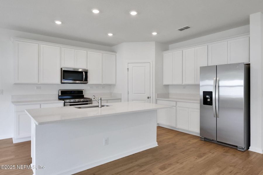 Furnished interior view inside a new home in Cordova Palms, St. Augustine (Image 5).