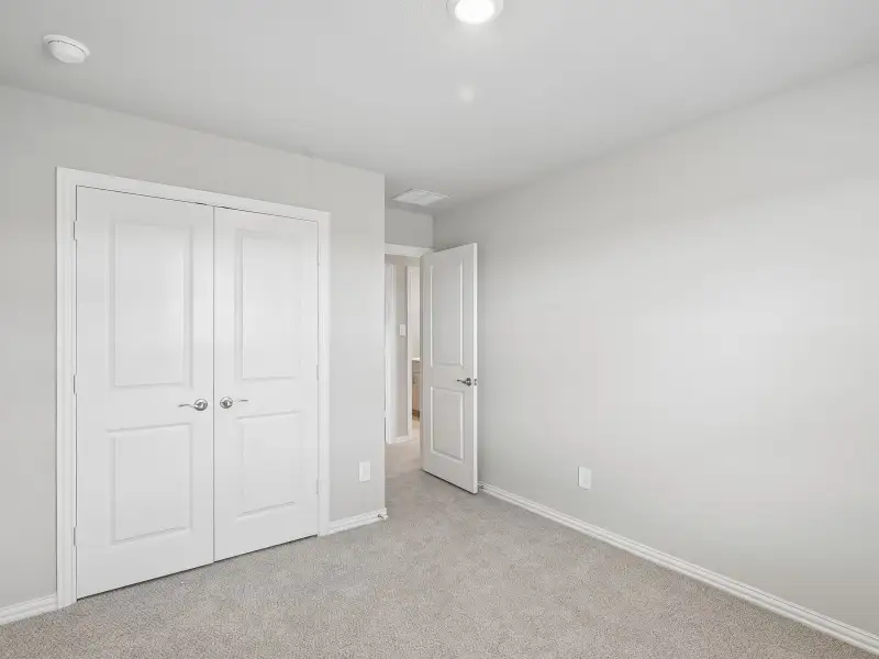 Spacious, unfurnished interior of a new home in Parks at Foster Crossing - Signature Series, Anna (Image 24). Spacious, unfurnished interior of a new home in Parks at Foster Crossing - Signature Series, Anna (Image 24).