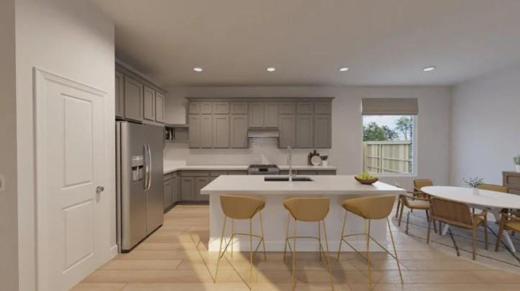 Pics are not of actual home.  They are a representative of a home of the same floor plan