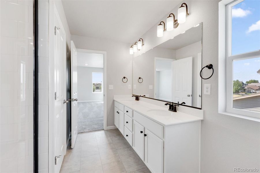 Furnished interior view inside a new home in Cherry Meadows, Brighton (Image 6). Furnished interior view inside a new home in Cherry Meadows, Brighton (Image 6).