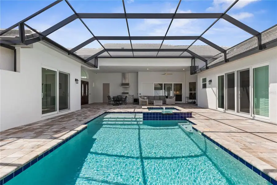 Exterior details and patio area of a home in Toscana, Palm Coast (Image 3).