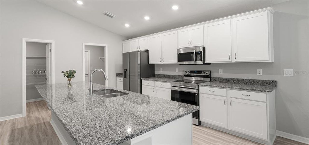 Furnished interior view inside a new home in Vista Trace, Belleview (Image 8).