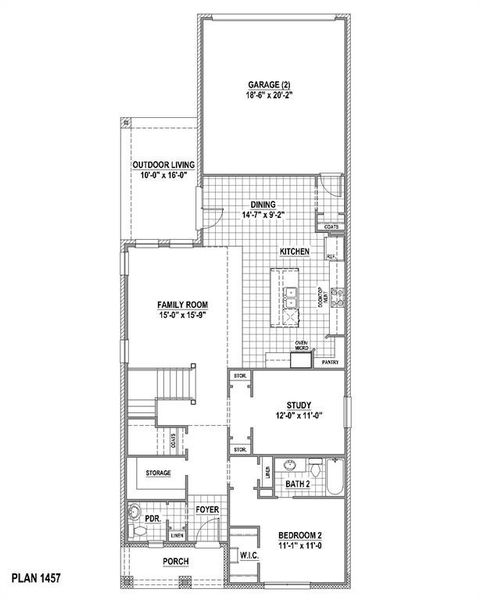 1st Level Floor Plan 1st Level Floor Plan