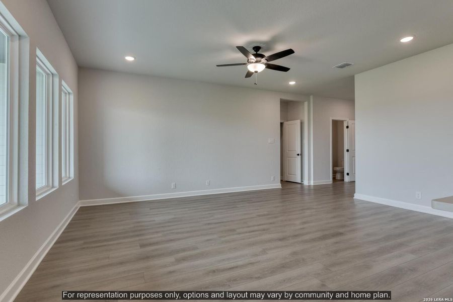 Spacious, unfurnished interior of a new home in The Wilder, Adkins (Image 16).