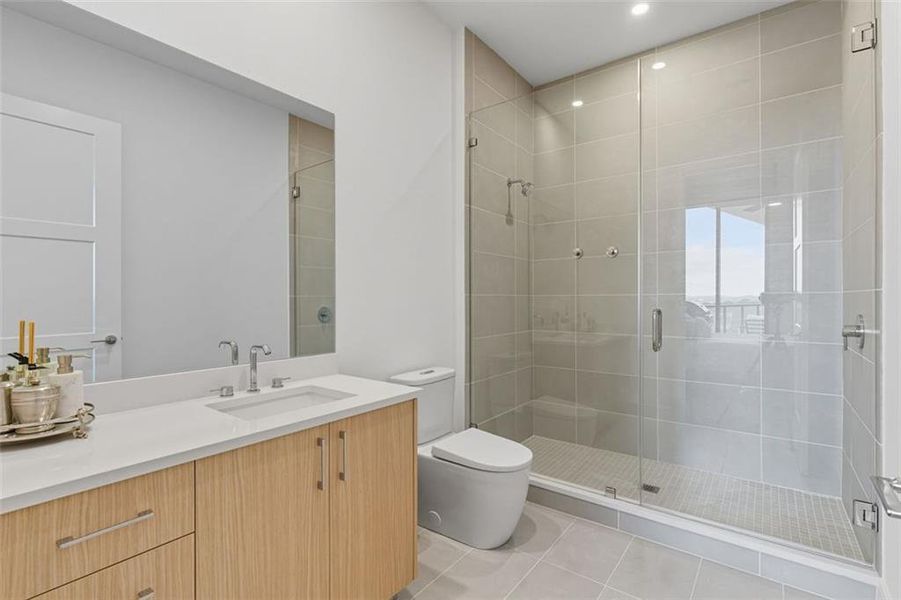 Furnished interior view inside a new home in The Dillon Buckhead, Atlanta (Image 35).