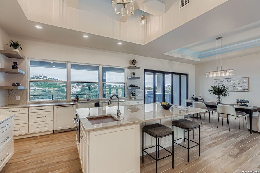 Furnished interior view inside a new home in , San Antonio (Image 8).