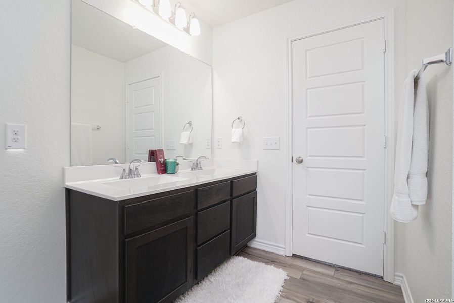 Furnished interior view inside a new home in Parklands, Schertz (Image 6).