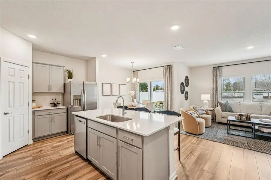 Furnished interior view inside a new home in , Palm Coast (Image 19). Furnished interior view inside a new home in , Palm Coast (Image 19).