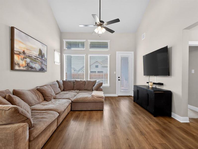 Furnished interior view inside a new home in , Royse City (Image 10). Furnished interior view inside a new home in , Royse City (Image 10).