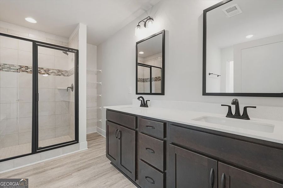 Furnished interior view inside a new home in Canterbury Villas, Carrollton (Image 16).