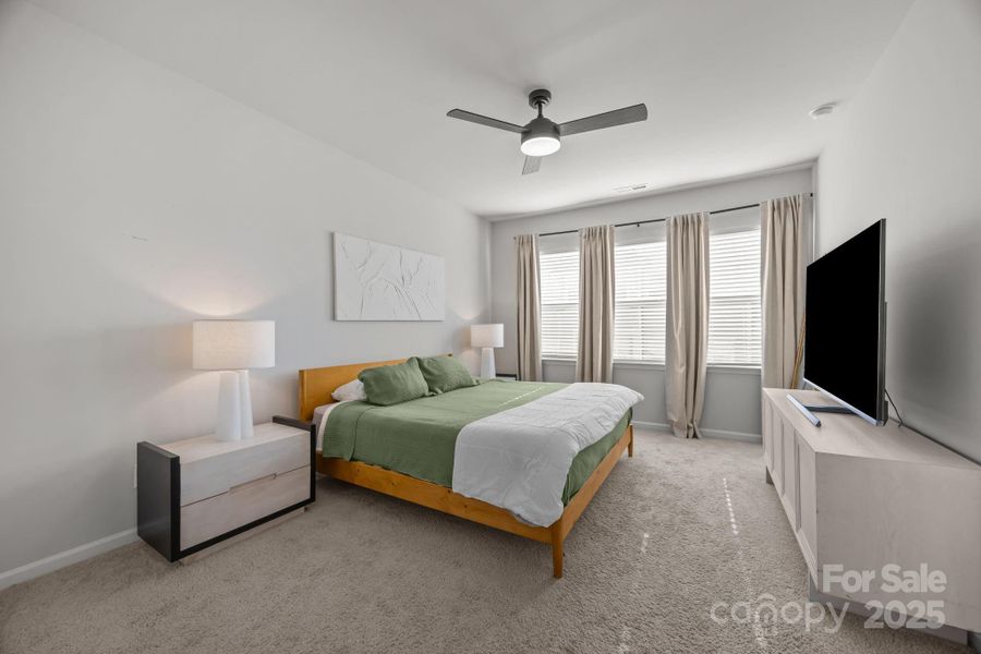 Furnished interior view inside a new home in , Charlotte (Image 11).