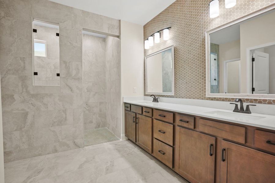 Furnished interior view inside a new home in Carolina Riverside, Belmont (Image 13).