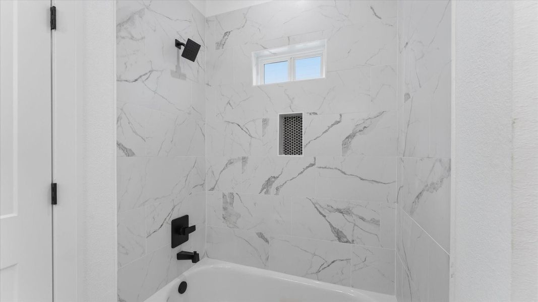 Downstairs bath in office