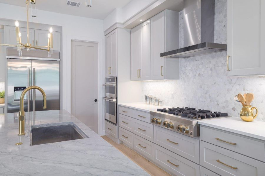 Furnished interior view inside a new home in , Austin (Image 5). Furnished interior view inside a new home in , Austin (Image 5).