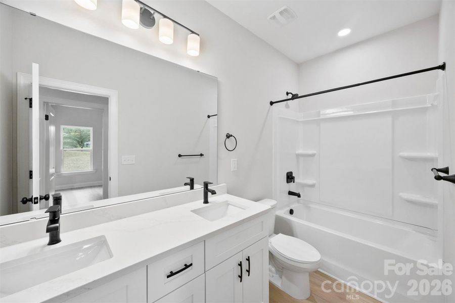 Furnished interior view inside a new home in , Gastonia (Image 15).