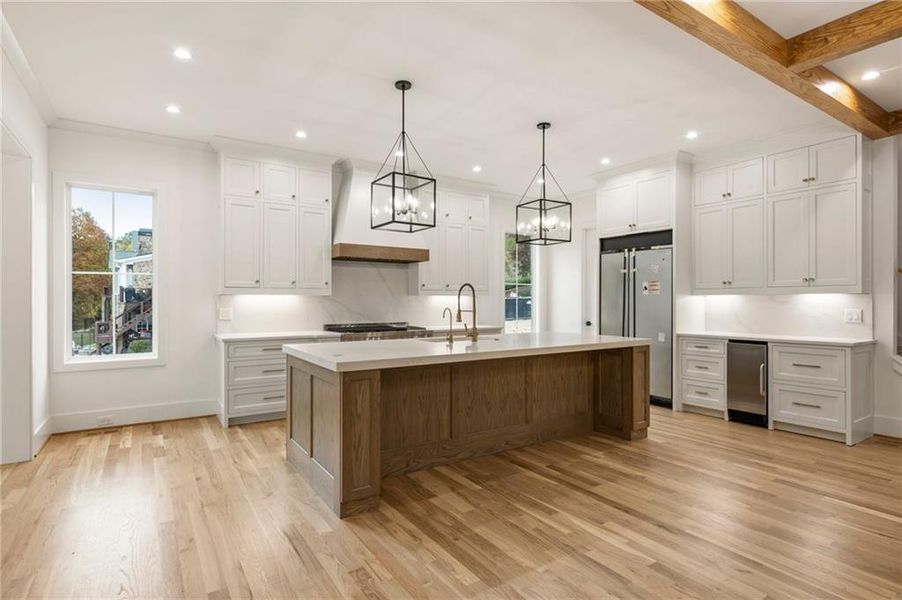Furnished interior view inside a new home in , Acworth (Image 9).