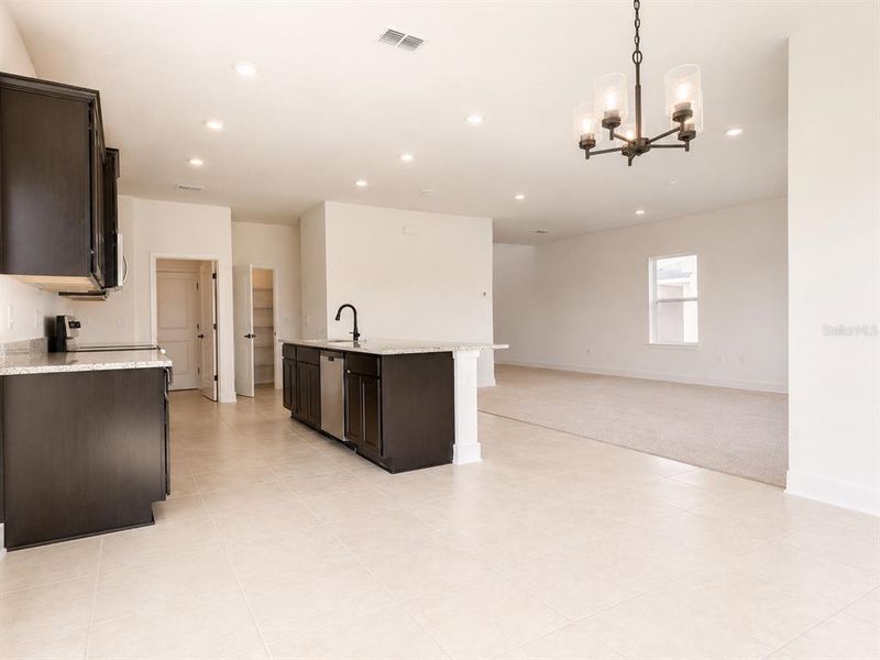 Furnished interior view inside a new home in , St. Cloud (Image 4).