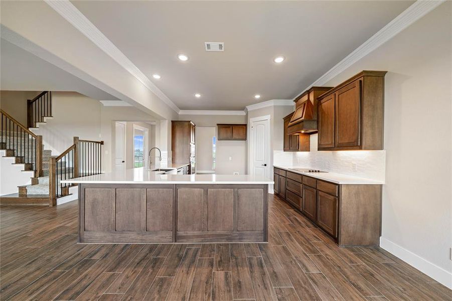 Furnished interior view inside a new home in Eagle Ridge Estates, Weatherford (Image 16). Furnished interior view inside a new home in Eagle Ridge Estates, Weatherford (Image 16).