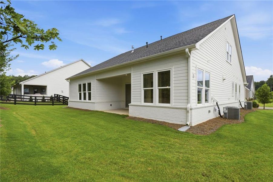 Exterior details and patio area of a home in , Cumming (Image 21).